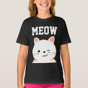Camiseta Niños CHICAS CAT MEOW T-Shirts