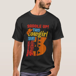 Camiseta Niños Chicas De 3 Años Fiesta De Cumpleaños Esta V
