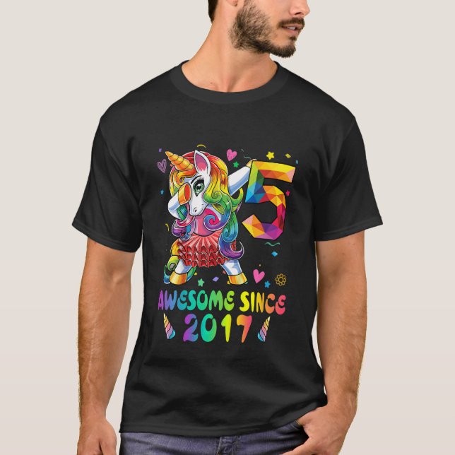 Camiseta Niños Chicas de 5 años de edad adolescentes dabbin (Anverso)