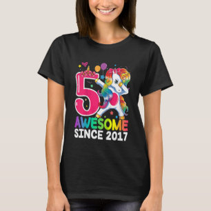 Camiseta Niños Chicas de 5 años de edad adolescentes dabbin