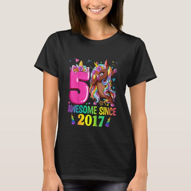 Camiseta Niños Chicas de 5 años de edad adolescentes dabbin (Anverso)
