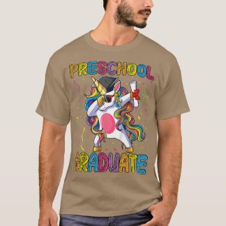 Camiseta Niños Chicas de graduación preescolar Dab Unicorn 