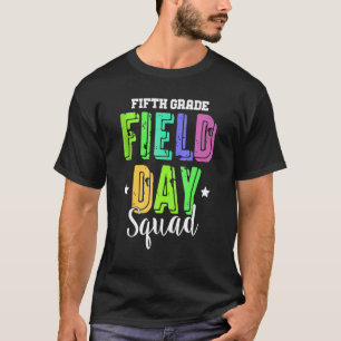 Camiseta Niños Chicas de niños de quinto grado del Día de C