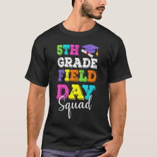 Camiseta Niños Chicas de niños de quinto grado del Día de C