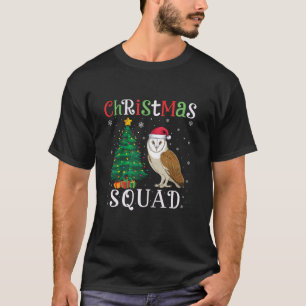 Camiseta Niños Chicas del Barn Owl Squad niños árbol de Nav