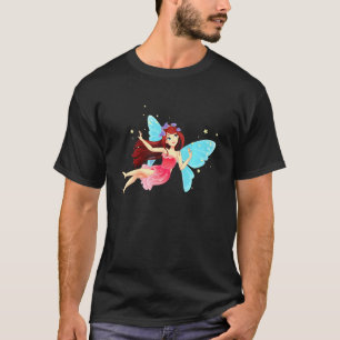 Camiseta Niños Chicas Hadas Con Alas De Mariposa Fabulosa F