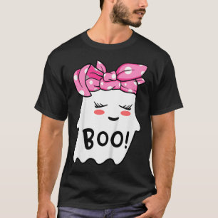 Camiseta Niños Chicas niño pequeño feliz fantasma de Hallow