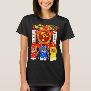 Camiseta Niños Chicas Niños Chuc Mung Nam Moi Xuan Quy Mao