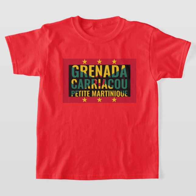 Camiseta Niños con bandera de Granada (Distribución)