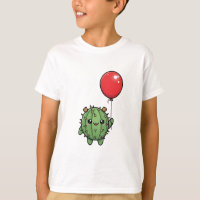 Niños con Cactus Espinoso y Lindo que Sostiene un