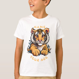 Camiseta Niños con león de bebé lindo