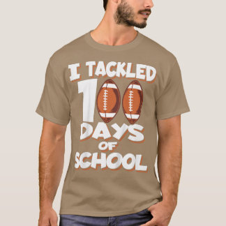 Camiseta Niños con los que me enfrenté 100 días de clases -