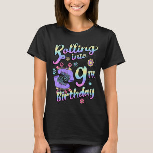 Camiseta Niños con patinaje de cuatro patinaje en el noveno