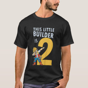 Camiseta Niños Constructor de niño de 2 años Construcción d