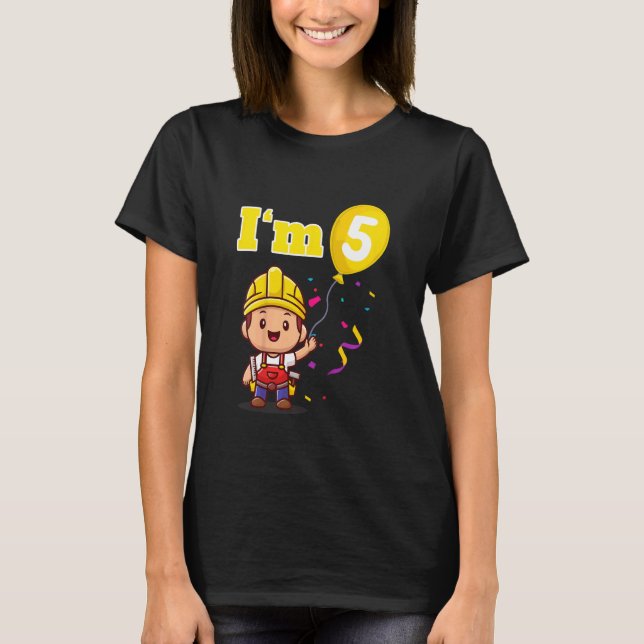 Camiseta Niños Constructores Constructores Constructores Te (Anverso)