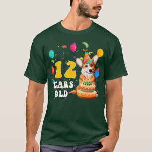 Camiseta Niños corsos de 12 años de edad Perro Corgi más de