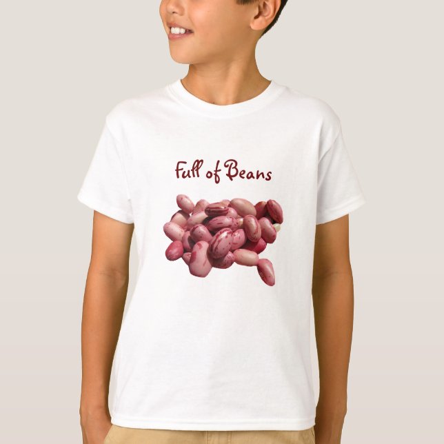 Camiseta Niños Cranberry Beans (Anverso)