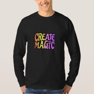 Camiseta Niños crean artista mágico creativo