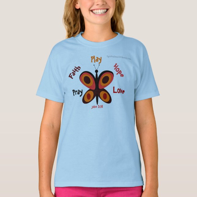 Camiseta Niños cristianos (Anverso)