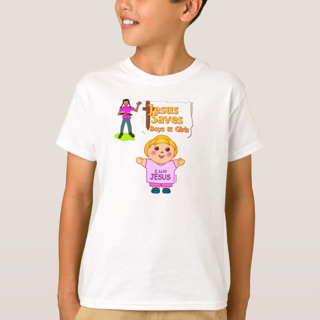 Camiseta Niños cristianos (Anverso)
