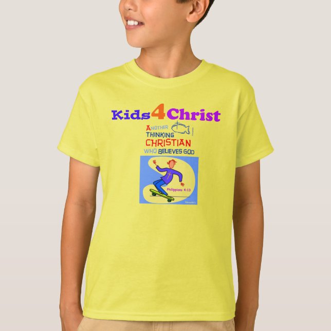 Camiseta Niños cristianos (Anverso)
