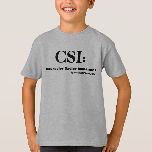 Camiseta Niños cristianos (Anverso)