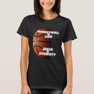 Camiseta Niños cristianos de baloncesto atleta Jesús Religi