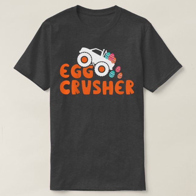 Camiseta Niños Cruzados de Huevos Monstertruck Niños Niños  (Diseño del anverso)