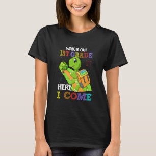 Camiseta Niños Cuidado 1er Grado Aquí Vengo De Vuelta Al C