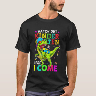 Camiseta Niños Cuidado Con El Jardín Infantil Aquí Vengo Di