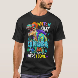 Camiseta Niños Cuidado Con El Jardín Infantil Aquí Vengo Di