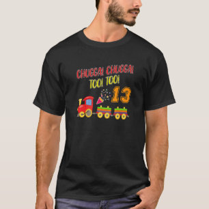Camiseta Niños Cumpleaños Chugga de 13 años Dos Fiestas