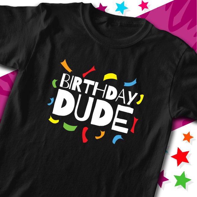 Camiseta Niños Cumpleaños Fiesta Celebración Amigo del Cump (Subido por el creador)