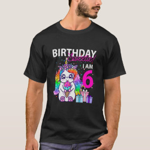 Camiseta Niños Cumpleaños Sweetie (Tema De Unicornio De Cum