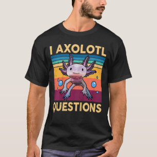 Camiseta Niños Cute Axolotl I Axolotl Preguntas Salam Azul