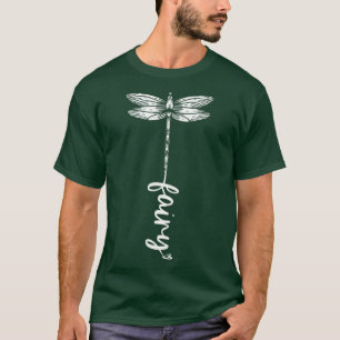 Camiseta Niños Cute Fairy Dragonfly Magic Flying Son Daughn