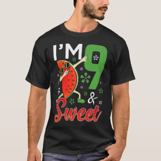 Camiseta Niños Cute Yo Tengo 9 Años Y Dabbing Dabbing Water