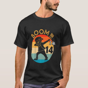 Camiseta Niños Dabbing Boy 14th Birthday Outfit 14 Catorce