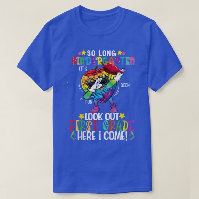 Camiseta Niños dabbing Fidget Toy So Long Kindergarten Grad (Diseño del anverso)