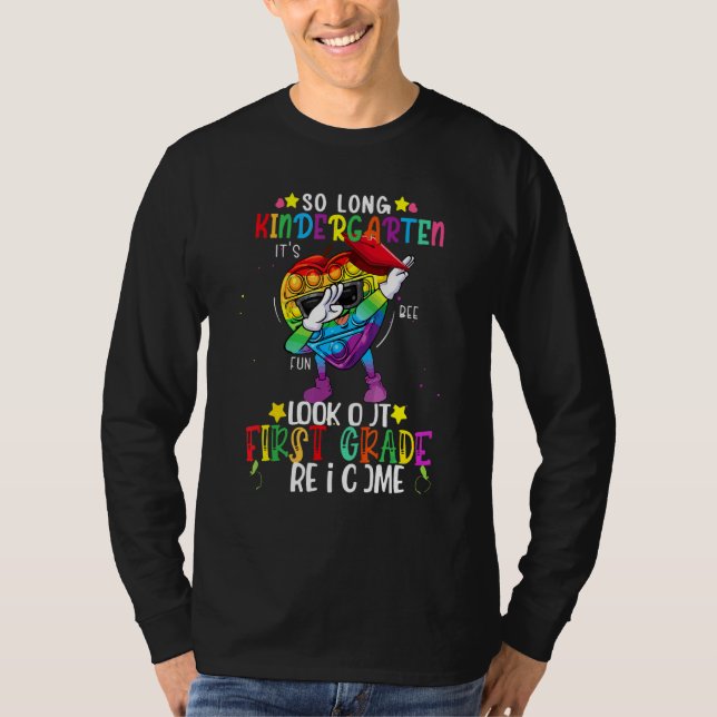 Camiseta Niños dabbing Fidget Toy So Long Kindergarten Grad (Anverso)