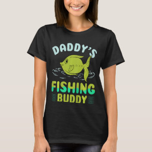 Camiseta Niños Daddys Pesca Regalo de Pescador Budista de P