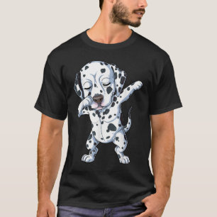 Camiseta Niños dálmatas bailando con perros adormecidos Dab