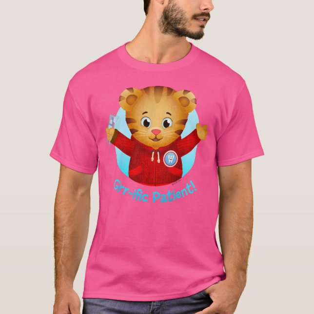 Camiseta Niños Daniel Tiger, El Vecindario De Un Paciente D (Anverso)