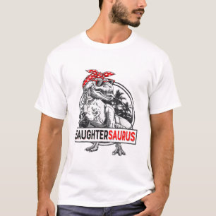 Camiseta Niños Daughtersaurus Rex Dinosaur Funny Da de Madr