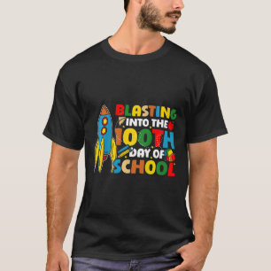 Camiseta Niños De 100 Días De Éxodo Escolar En El 100º D