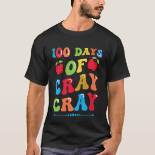 Camiseta Niños de 100 días de frío - manzanas y libros