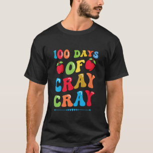 Camiseta Niños de 100 días de frío - manzanas y libros