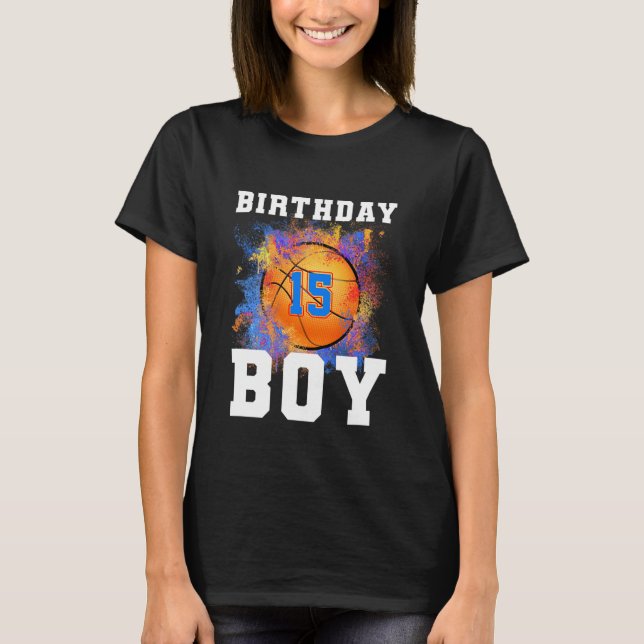 Camiseta Niños de 15 años 15º cumpleaños (Anverso)