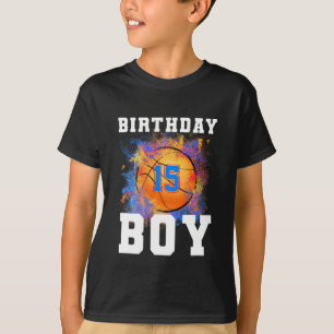 Camiseta Niños de 15 años 15º cumpleaños