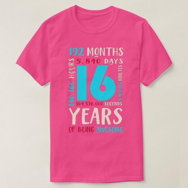Camiseta Niños de 16 años de edad regalos Chicas Si (Diseño del anverso)